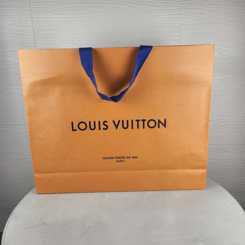 LOUIS VUITTON 19 X 15.5 inch Extra Large Authentic Shopping Tote Gift Bag